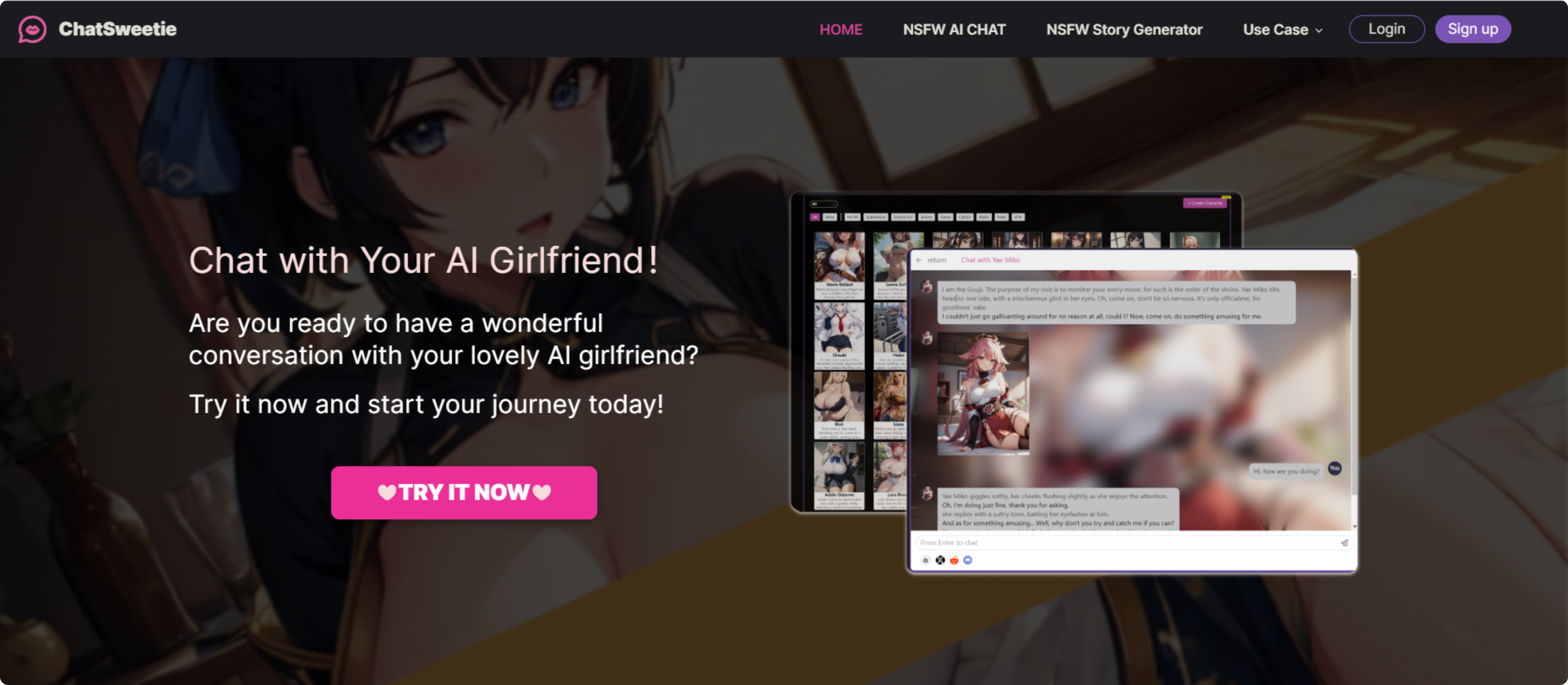 Visit ChatSweetie Website