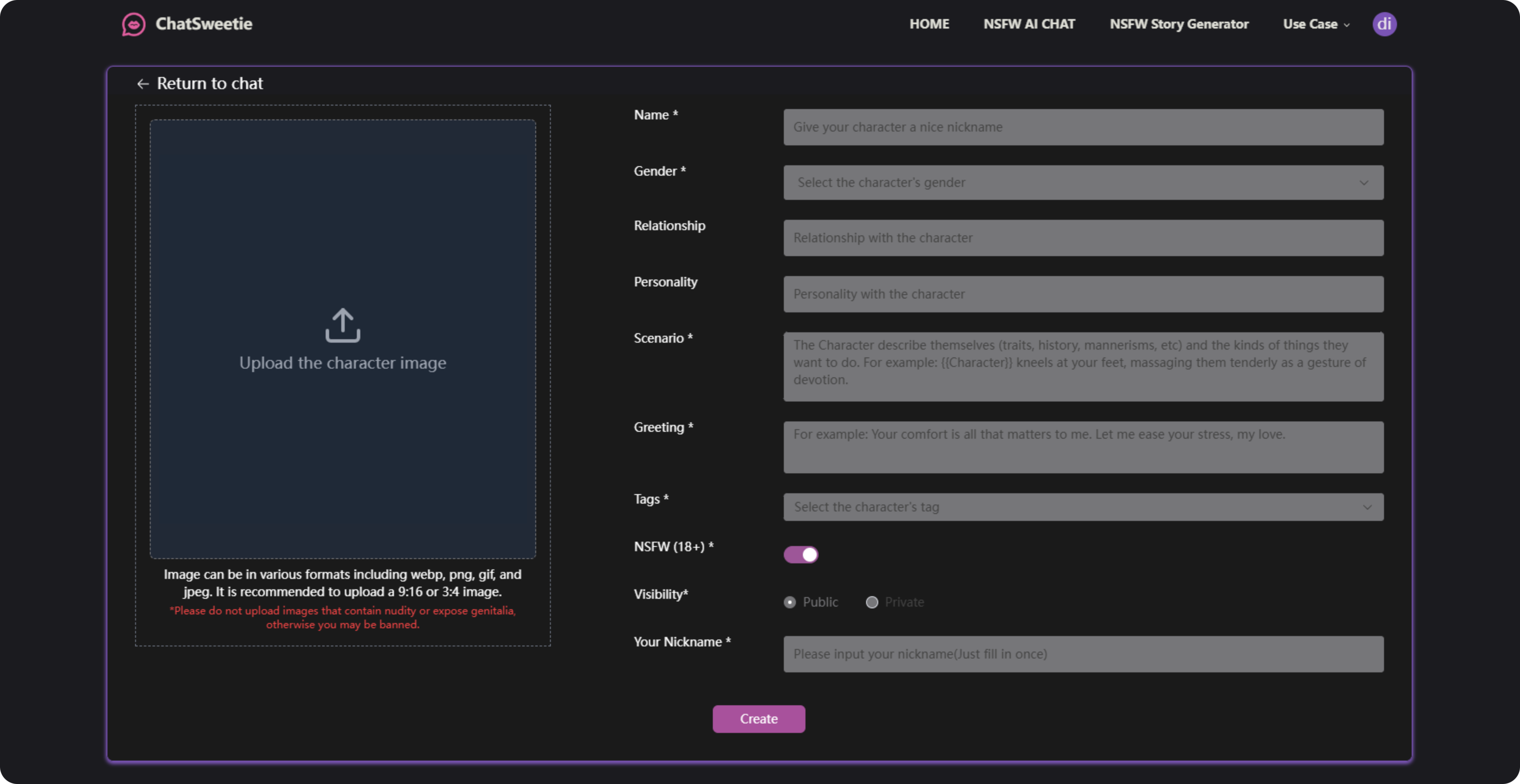 Personality Customization